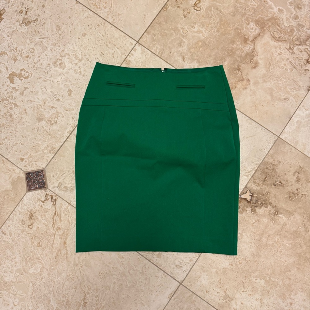 Express Emerald Pencil Skirt